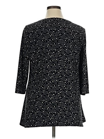 Anne Klein Short Sleeve Top (view 2)