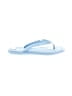 Vera Pelle Blue Flip Flops Size EU 40 - photo 1