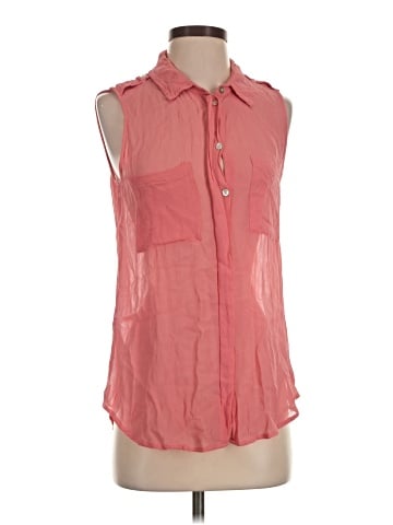 Sanctuary Sleeveless Button-Down Shirt (view 1)