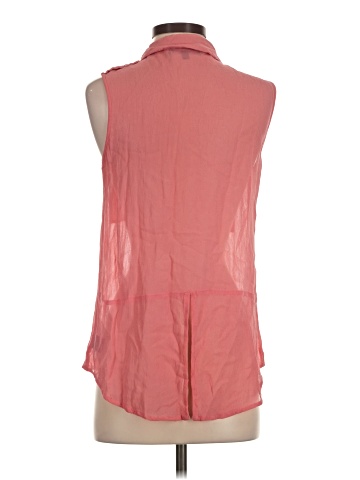 Sanctuary Sleeveless Button-Down Shirt (view 2)