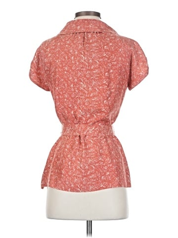 Classiques Entier Short Sleeve Silk Top (view 2)