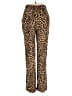 Zara Animal Print Brown Casual Pants Size XS - photo 2