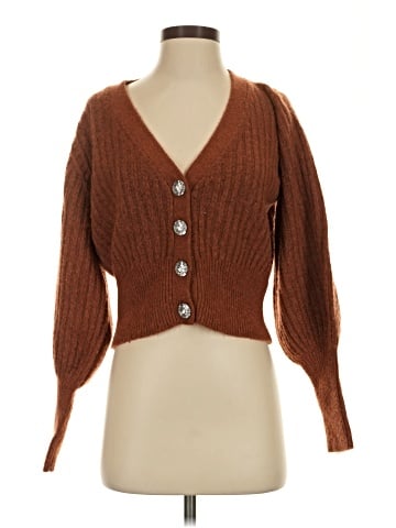 Intermix Wool Cardigan (view 1)