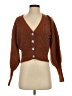 Intermix Brown Wool Cardigan Size S - photo 1