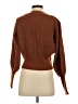 Intermix Brown Wool Cardigan Size S - photo 2