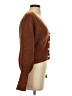 Intermix Brown Wool Cardigan Size S - photo 4