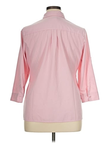Croft & Barrow 3/4 Sleeve Blouse (view 2)