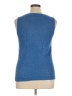 Talbots 100% Linen Blue Sleeveless Top Size 1X - photo 2