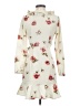 Free People 100% Polyester Floral Ivory Casual Dress Size XS - photo 2