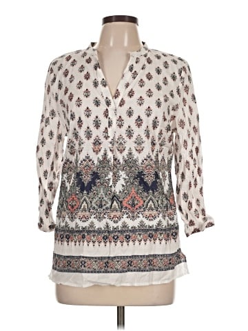 Willi Smith 3/4 Sleeve Blouse (view 1)
