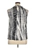 St. Tropez West Silver Sleeveless Blouse Size XL - photo 2