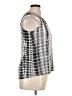St. Tropez West Silver Sleeveless Blouse Size XL - photo 4