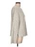 Habitat 100% Cotton Metallic Silver Pullover Sweater Size L - photo 4