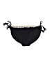 Op Polka Dots Black Swimsuit Bottoms Size XL - photo 1