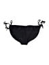 Op Polka Dots Black Swimsuit Bottoms Size XL - photo 2