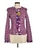 St. John Tweed Purple Jacket Size 6 - photo 1