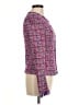 St. John Tweed Purple Jacket Size 6 - photo 4