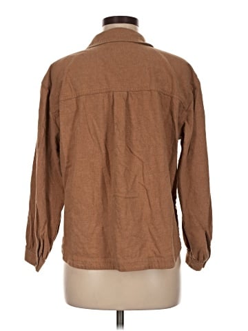 Everlane 3/4 Sleeve Button-Down Shirt (view 2)
