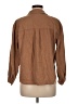 Everlane Brown 3/4 Sleeve Button-Down Shirt Size M - photo 2