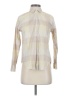 Everlane 100% Cotton Argyle Ivory Long Sleeve Blouse Size 0 - photo 1