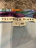 Veronica Beard 100% Silk Blue Sleeveless Silk Top Size 6 - photo 7
