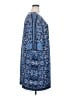 Sandra Darren Paisley Blue Casual Dress Size 2X - photo 4
