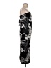 White Fox Graphic Black Cocktail Dress Size L - photo 4