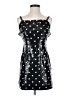 Honey Punch 100% Polyester Polka Dots Black Cocktail Dress Size S - photo 1