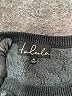 Talula 100% Cotton Animal Print Black Pullover Sweater Size M - photo 7