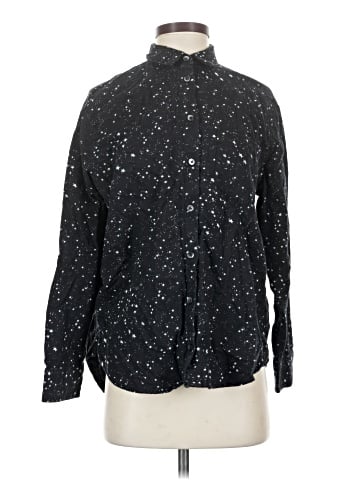 Madewell Oversized Ex-Boyfriend Shirt in Star Print (view 1)