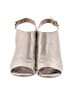 Seychelles 100% Leather Metallic Silver Sandals Size 7 1/2 - photo 2
