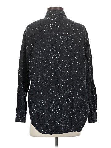 Madewell Oversized Ex-Boyfriend Shirt in Star Print (view 2)