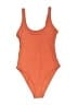 Jonathan Simkhai Solid Orange One Piece Swimsuit Size XS - photo 1