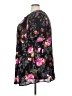 Roaman's 100% Rayon Floral Black Short Sleeve Blouse Size 26w - photo 5