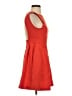Zara Basic Solid Red Cocktail Dress Size XS - photo 4
