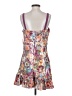 Aqua 100% Polyester Print Purple Cocktail Dress Size S - photo 2