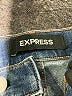 Express Blue Denim Shorts Size 6 - photo 3