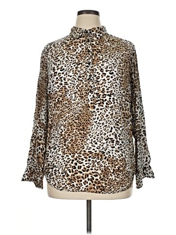 Dalia Collection Long Sleeve Blouse (view 1)