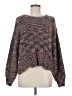 It's Our Time 100% Polyester Tweed Brown Pullover Sweater Size M - photo 1