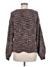 It's Our Time 100% Polyester Tweed Brown Pullover Sweater Size M - photo 2