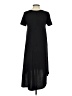 Lularoe Solid Black Casual Dress Size XXS - photo 2