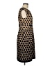 Connected Apparel Polka Dots Gold Cocktail Dress Size 8 (petite) - photo 4