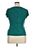 Perceptions Teal Short Sleeve T-Shirt Size 16 - photo 2