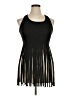 Analogy... Black Sleeveless Blouse Size XL - photo 1