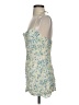 Zara Floral Blue Cocktail Dress Size XS - photo 5