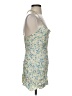Zara Floral Blue Cocktail Dress Size XS - photo 4