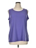 Susan Graver Purple Sleeveless Top Size XL - photo 1