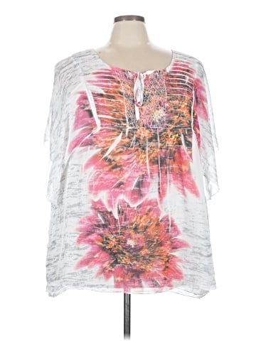 Cj Banks 3/4 Sleeve Blouse (view 1)