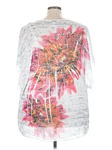 Cj Banks 3/4 Sleeve Blouse (view 2)