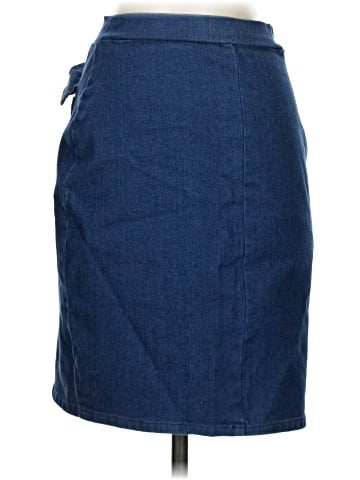Charlotte Russe Denim Skirt (view 1)
